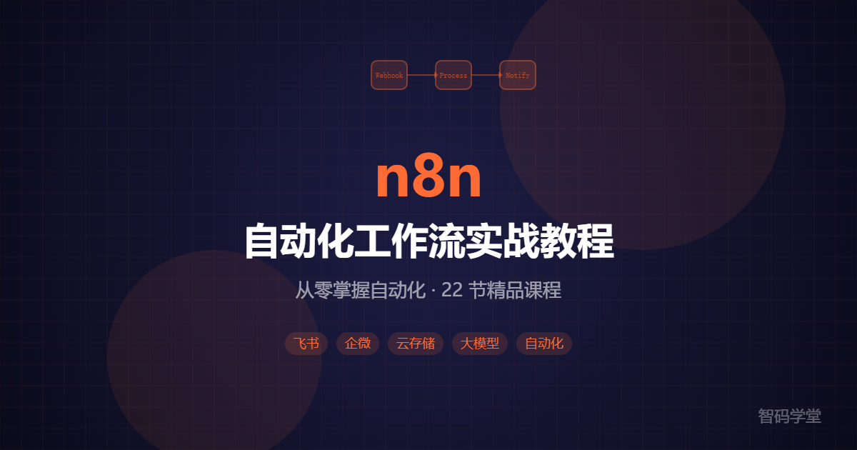 n8n 自动化工作流实战教程